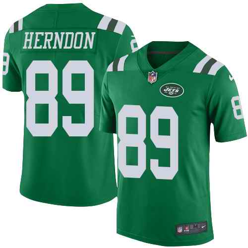 Nike Men & Women & Youth Jets 89 Chris Herndon Green Color Rush Limited Jersey,We sell and wholesale Nike Men & Women & Youth Jets 89 Chris Herndon Green Color Rush Limited Jersey on line form chian!